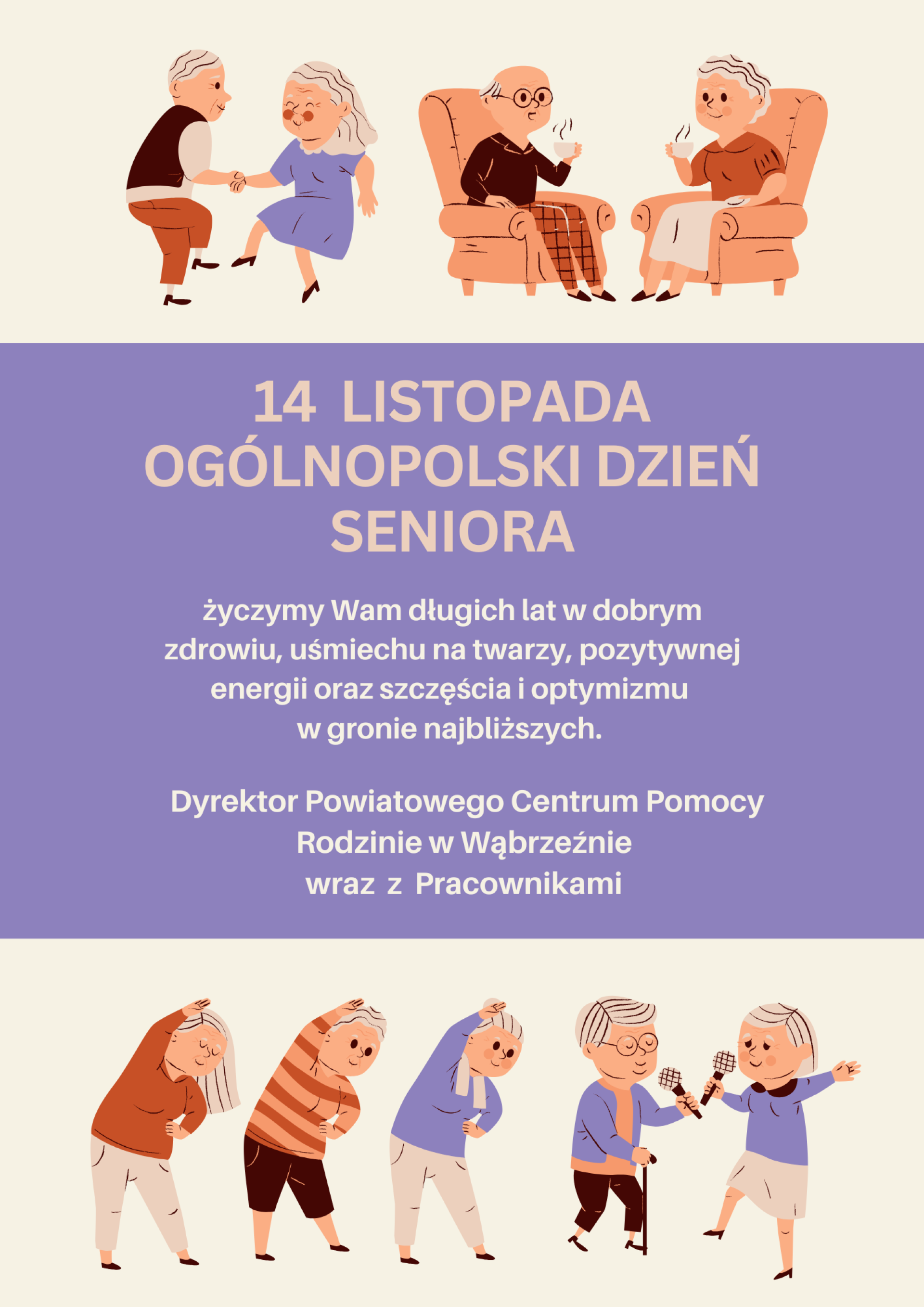 14 listopada Ogólnopolski Dzień Seniora