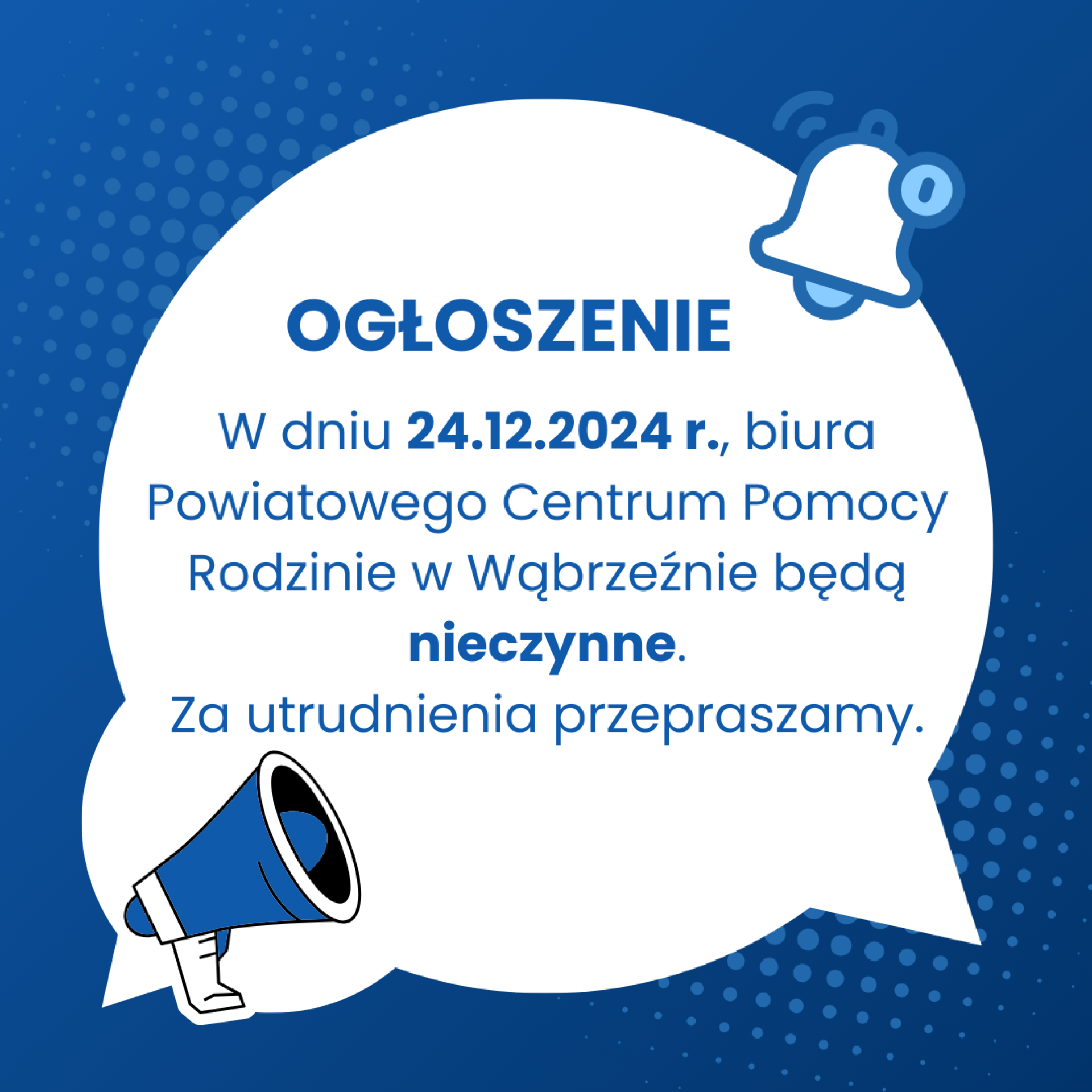 Plakat ogłoszenie