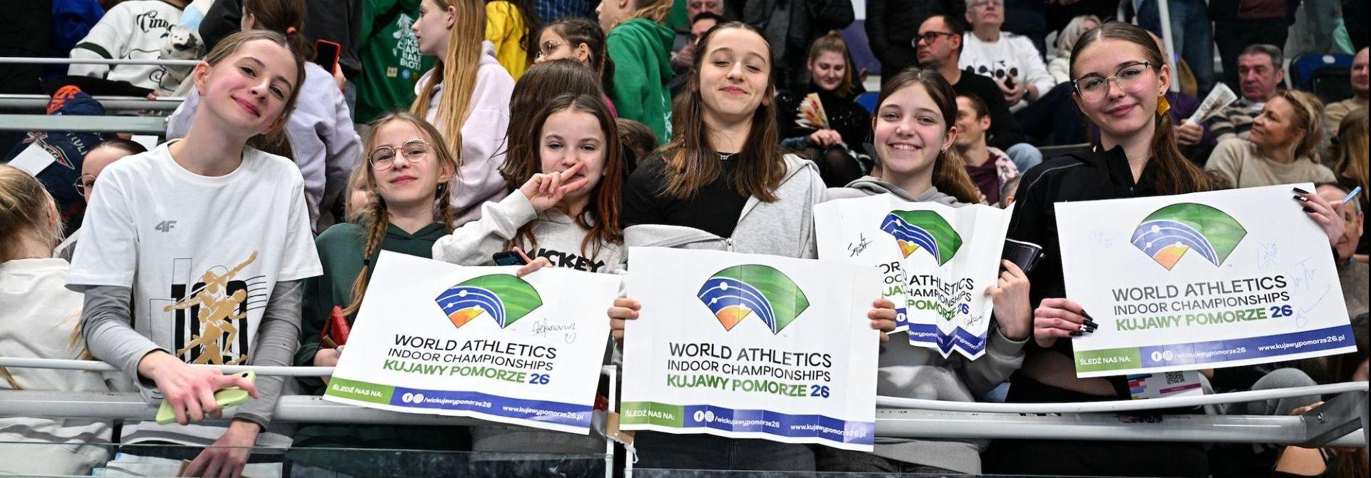 Zostań wolontariuszem Halowych Mistrzostw Świata w lekkiej atletyce!