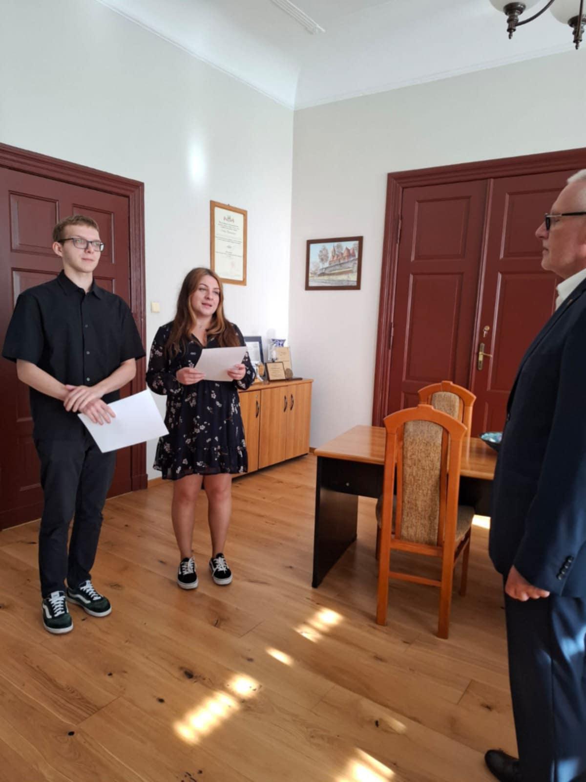 Ślubowanie nowych urzędników