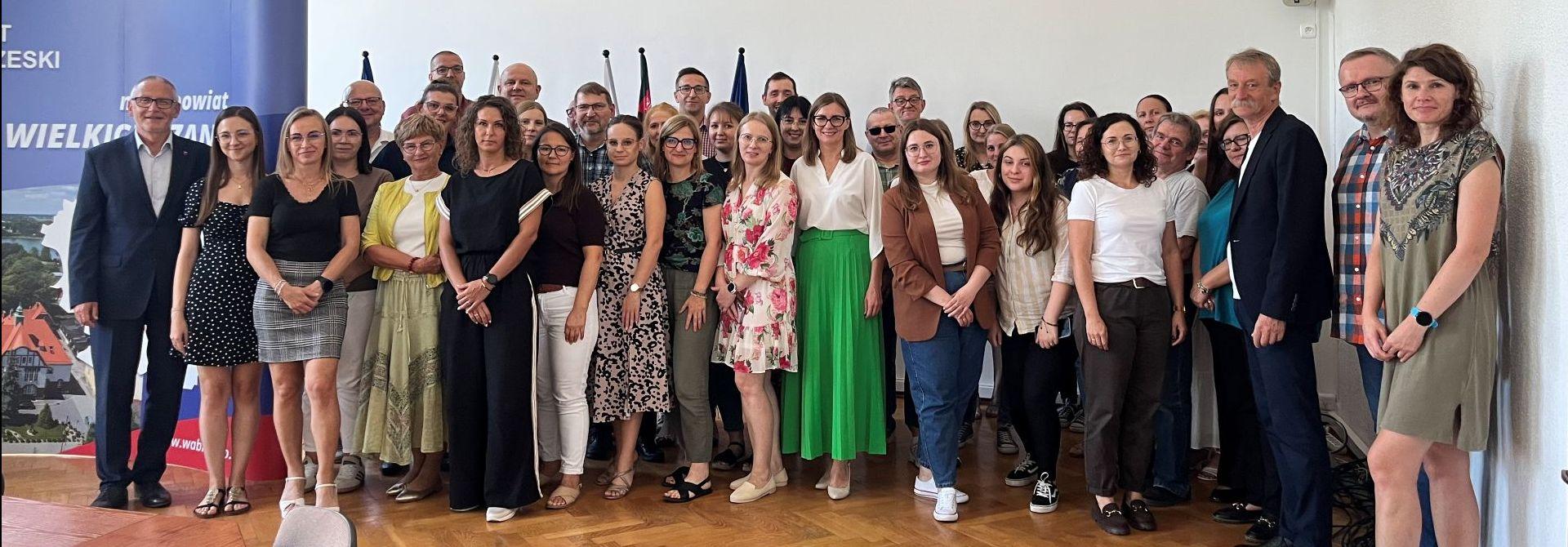 Uroczyste pożegnanie Kierownika Wydziału Oświaty, Zdrowia, Kultury i Sportu