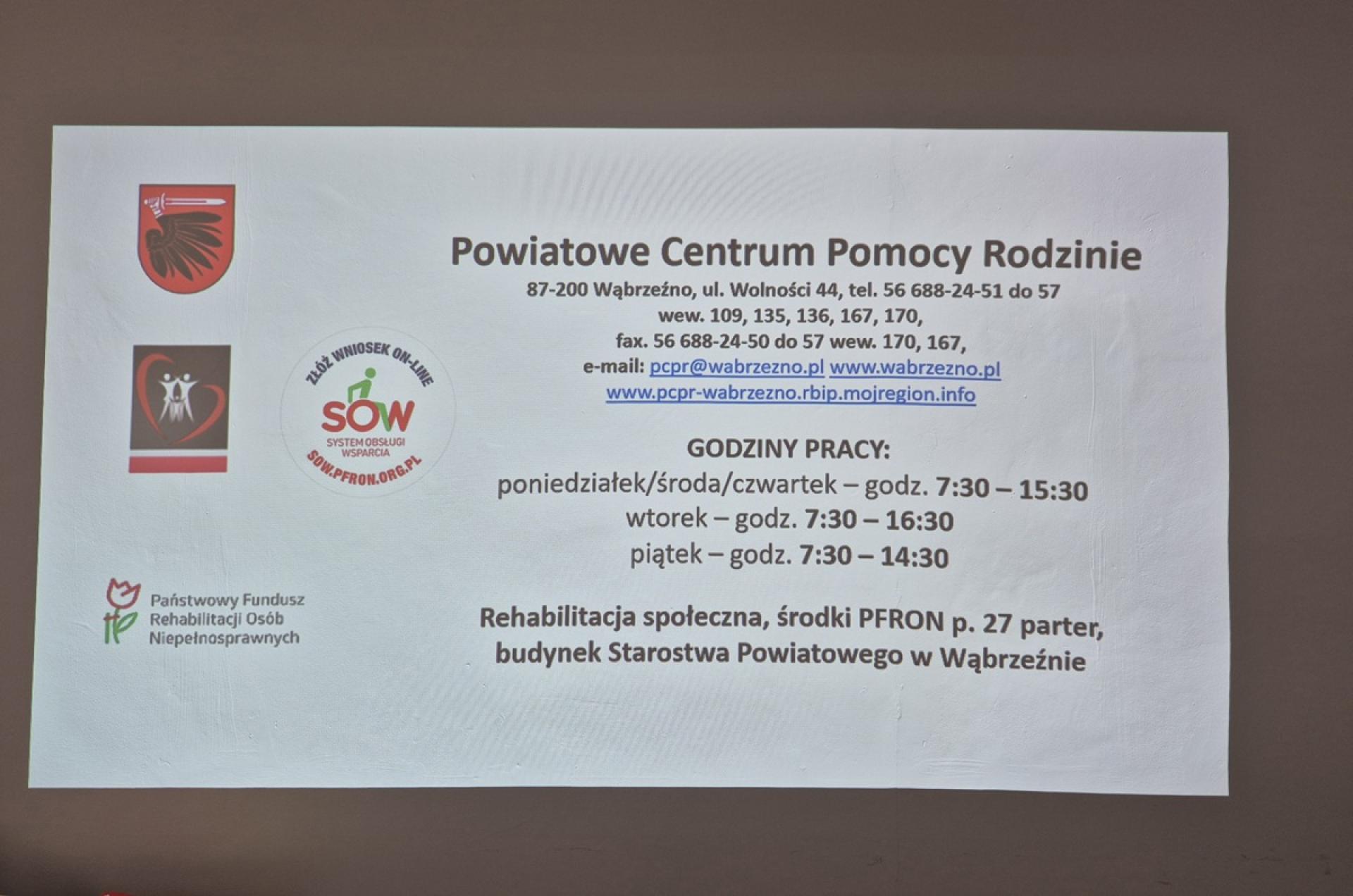 Spotkanie informacyjne – „Niepełnosprawni na rynku pracy”