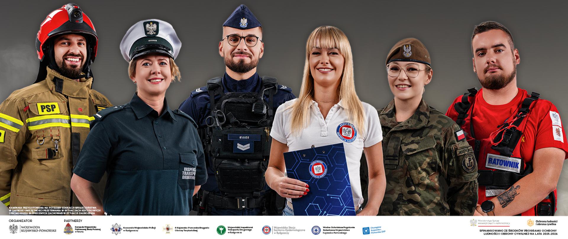BEZPIECZNE KUJAWSKO-POMORSKIE. WSPÓLNIE BUDUJEMY SYSTEM OCHRONY LUDNOŚCI