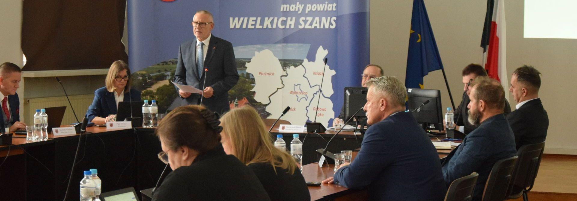 XVII sesja Rady Powiatu w Wąbrzeźnie