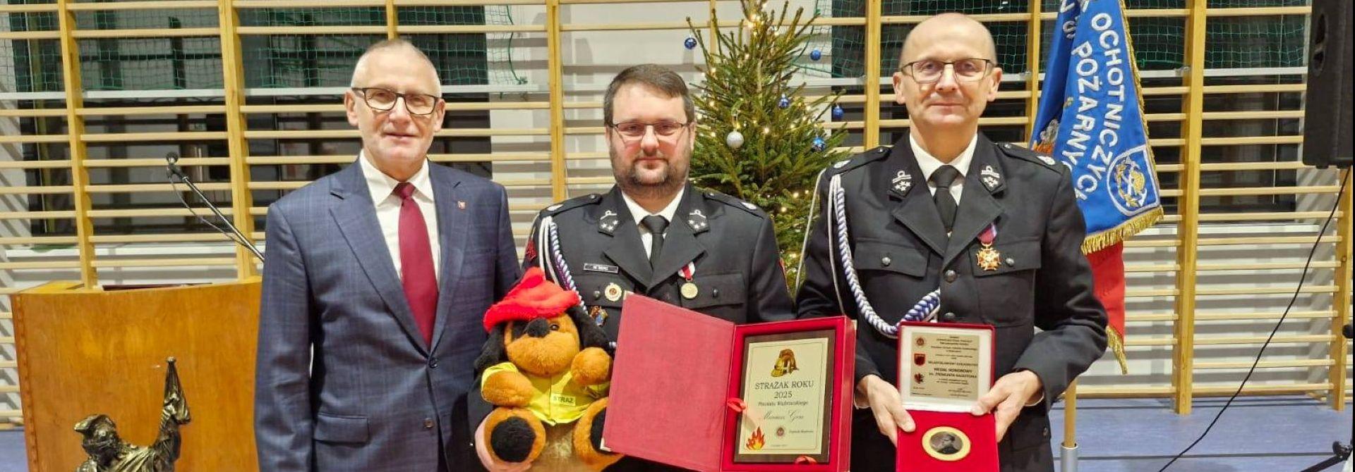 Strażak Roku 2025 Powiatu Wąbrzeskiego wybrany !