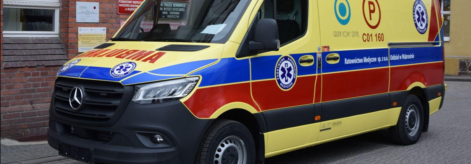 Nowy specjalistyczny ambulans w służbie mieszkańcom Wąbrzeźna