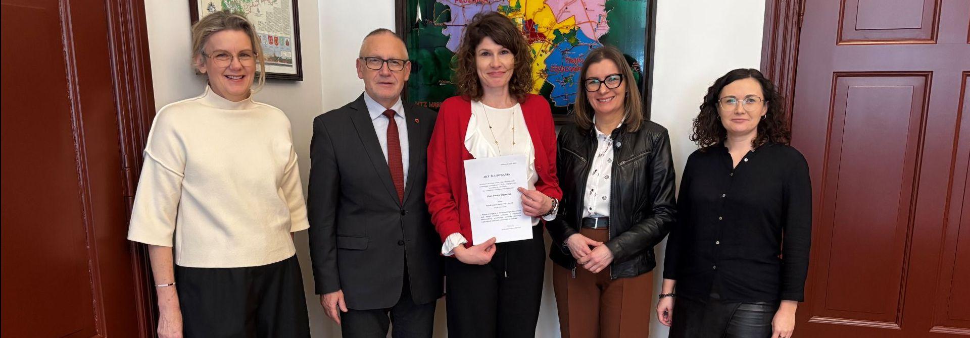 Uroczyste ślubowanie na urzędnika