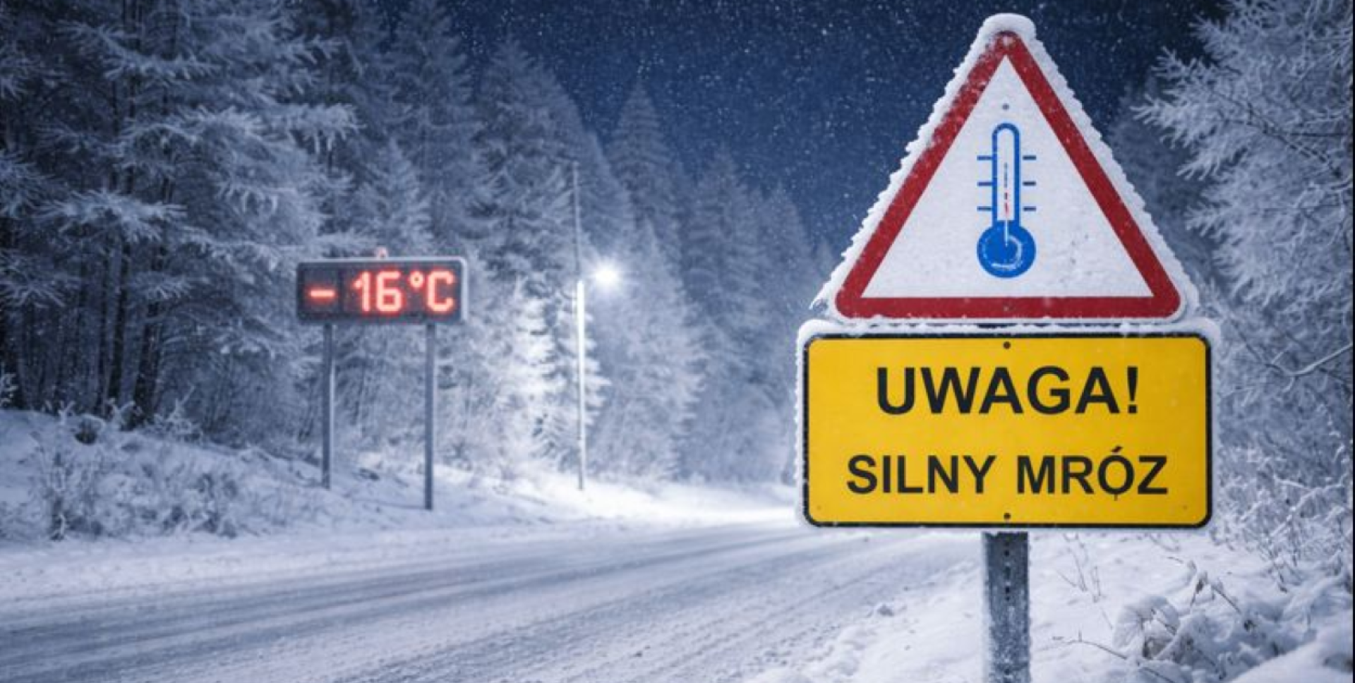 Ostrzeżenie meteorologiczne - Silny mróz!