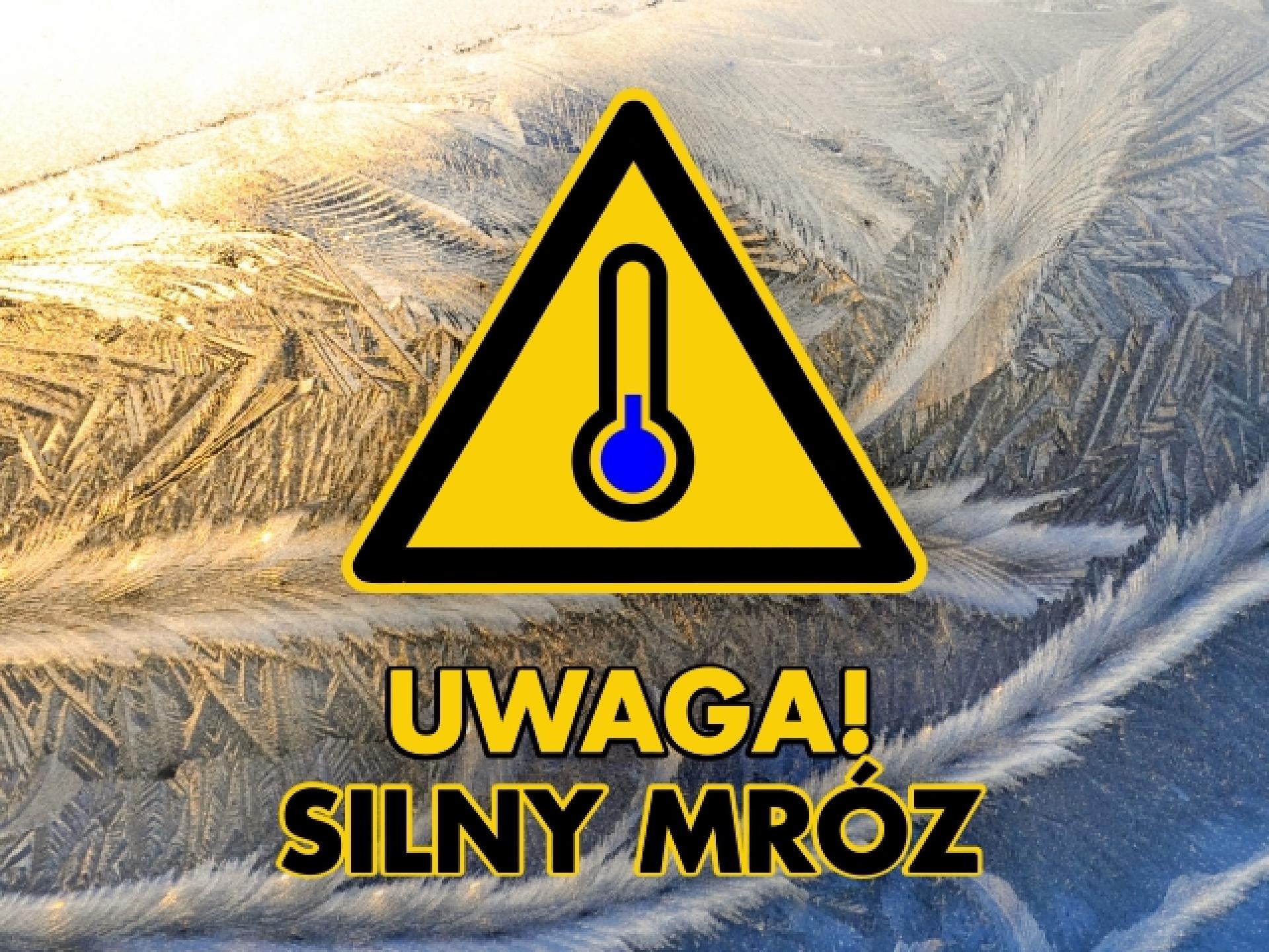 Uwaga! Ostrzeżenie meteorologiczne o SILNYM MROZIE