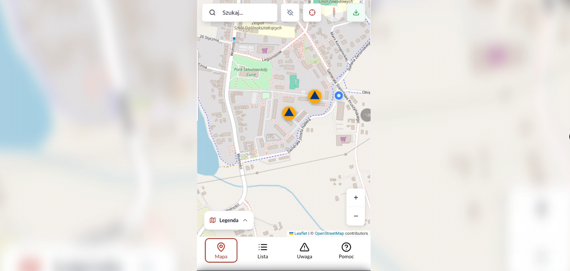 Aplikacja "Gdzie się ukryć" - w trosce o bezpieczeństwo mieszkańców powiatu!