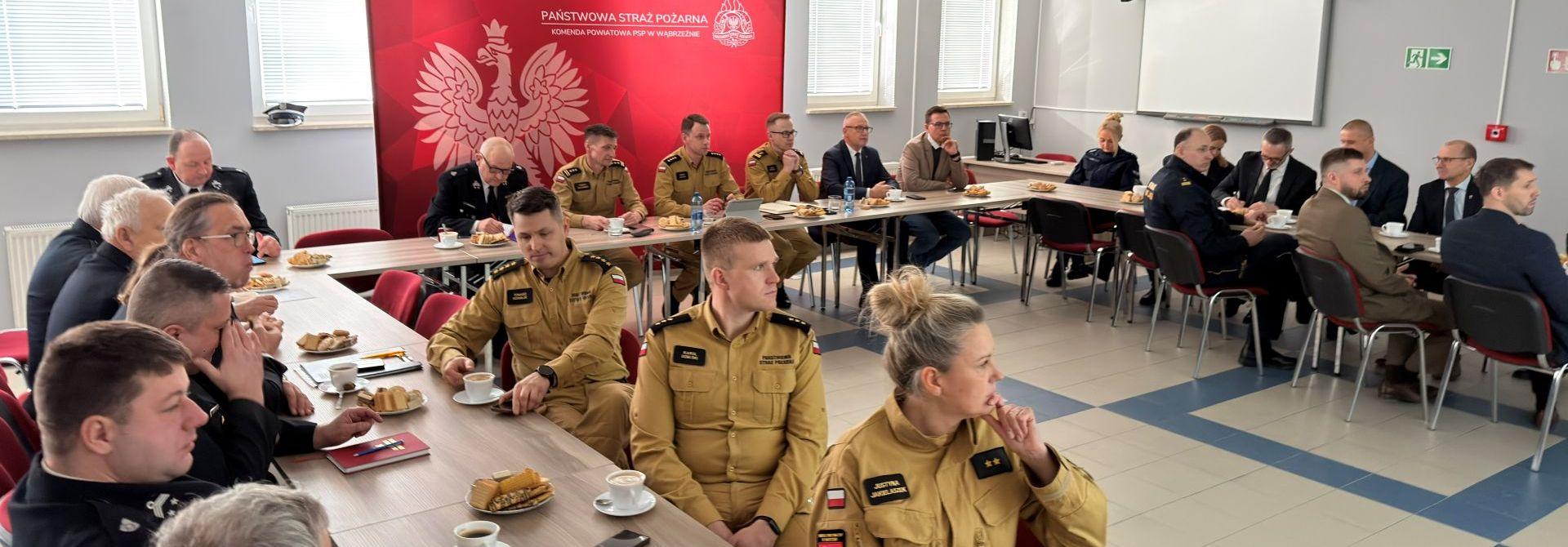 Komenda Powiatowa Państwowej Straży Pożarnej w Wąbrzeźnie podsumowała 2025 rok