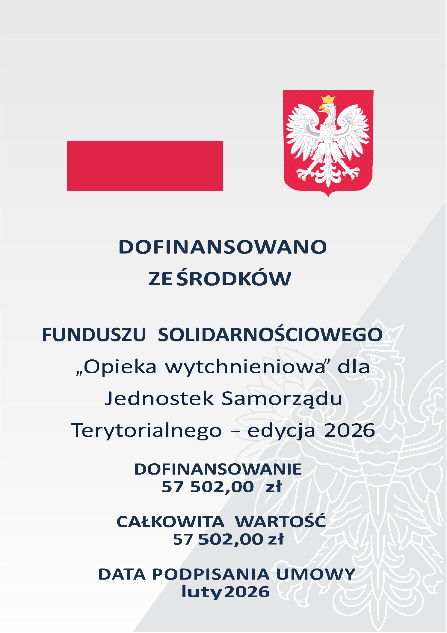 OGŁOSZENIE O NABORZE UCZESTNIKÓW do Programu „Opieka wytchnieniowa ” dla Jednostek Samorządu Terytorialnego – edycja 2026