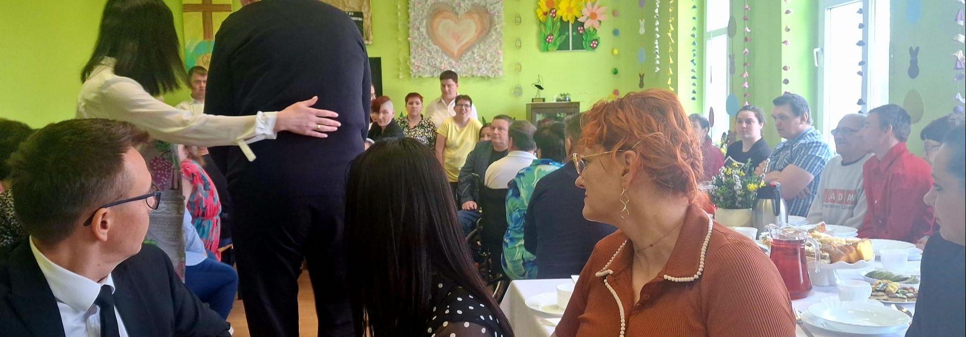 Spotkanie wielkanocne w Środowiskowym Domu Samopomocy w Bliznie