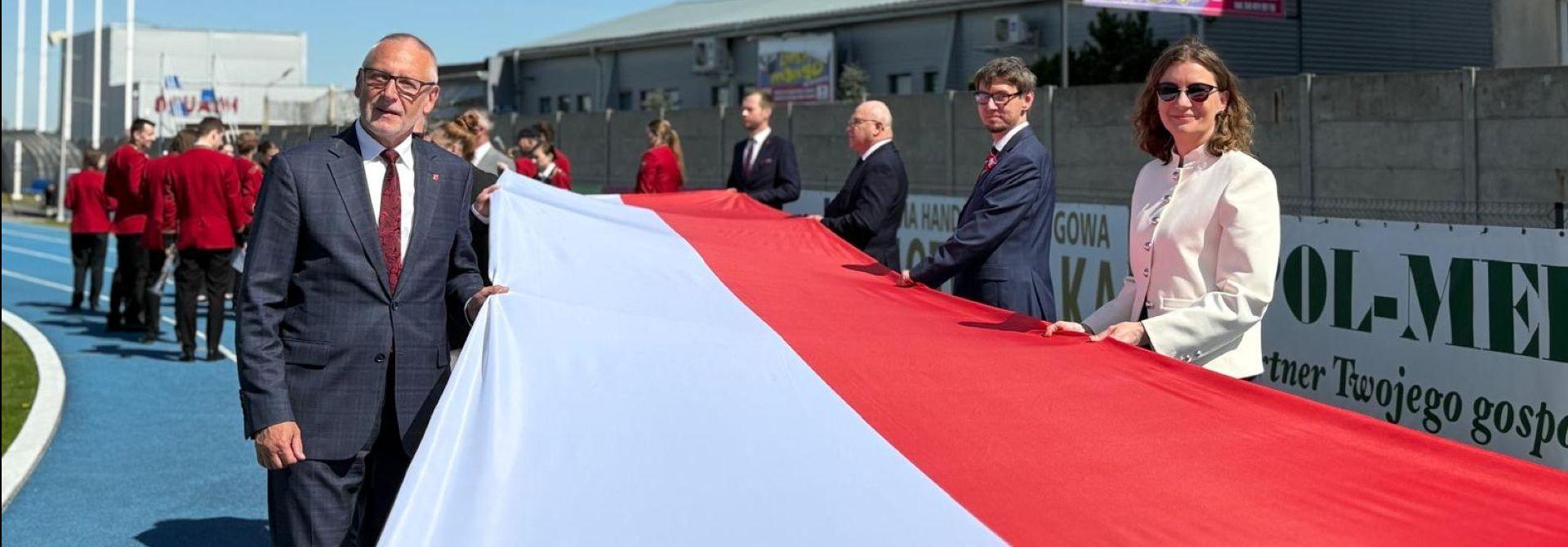 Uroczyste obchody Narodowego Święta Konstytucji 3 Maja w Wąbrzeźnie