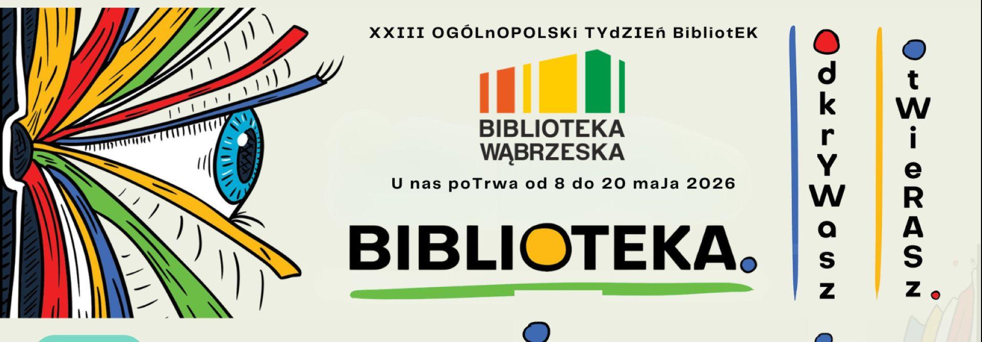 XXIII Ogólnopolski Tydzień Bibliotek czas start !