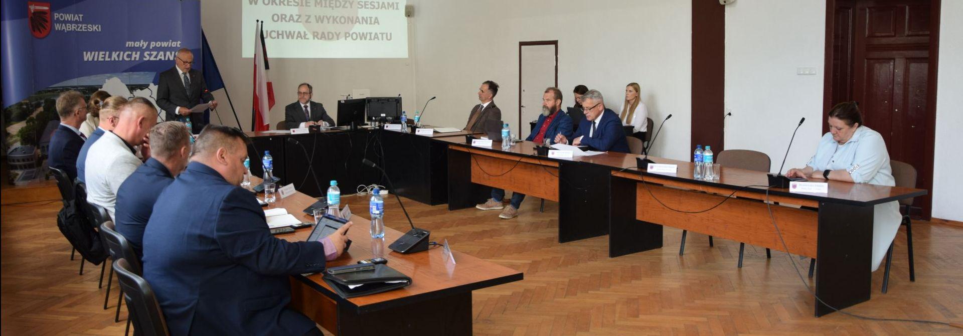 XXII sesja Rady Powiatu w Wąbrzeźnie