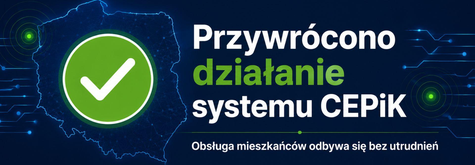 Przywrócono działanie systemu CEPiK