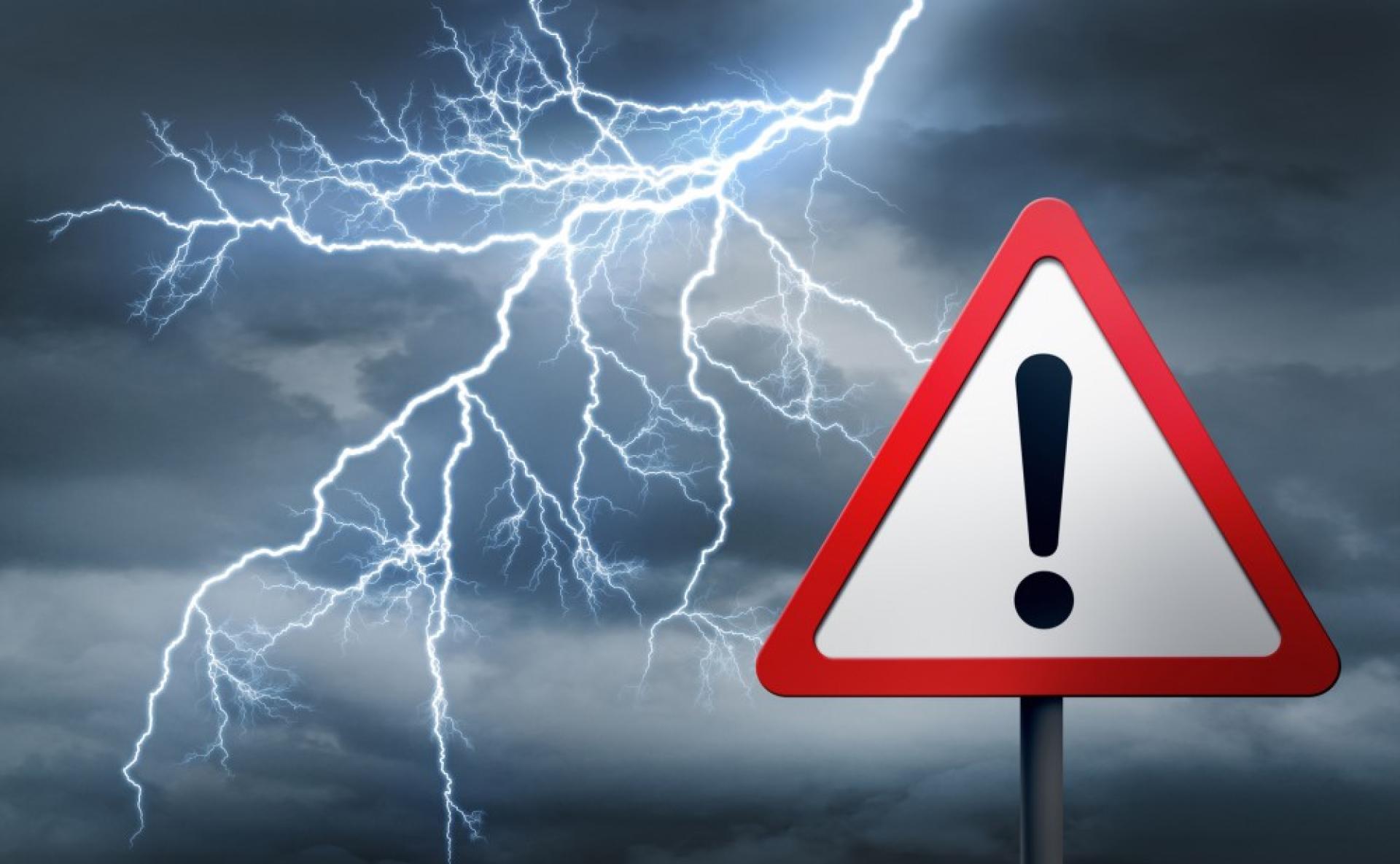 Ostrzeżenie meteorologiczne - Burze!